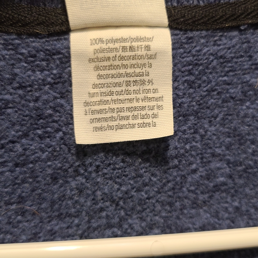 PINK Victoria's Secret Navy Quarter-Zip Pullover - Picture 5 of 5
